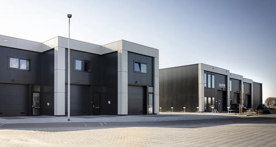 Gerealiseerde bedrijfsunits project Next overzicht
